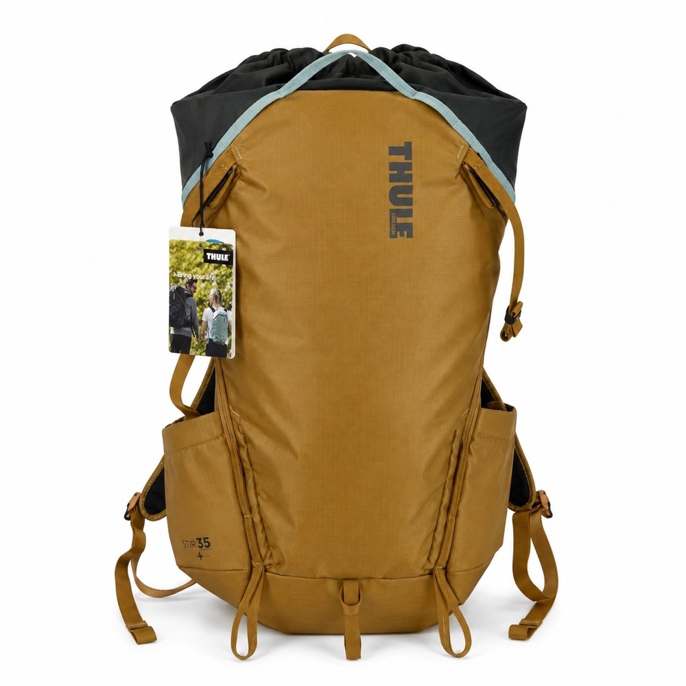 NEW Thule Gorpcore Yellow Stir 35L Backpack Hiking Travel Outdoor Technical NWT